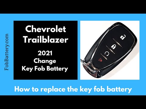 Chevrolet Trailblazer Key Fob Battery Replacement (2021)