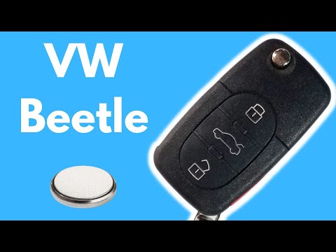 Volkswagen Beetle Key Fob Battery Replacement (1998 - 2001)