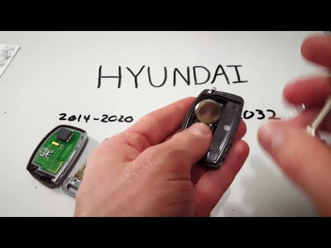 Hyundai Elantra Key Fob Battery Replacement (2014 - 2020)