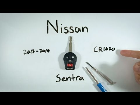 Nissan Sentra Key Fob Battery Replacement (2013 - 2019)