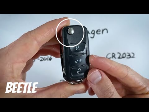 Volkswagen Beetle Key Fob Battery Replacement (2010 - 2016)