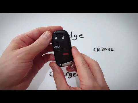 Dodge Charger Key Fob Battery Replacement (2011 - 2021)