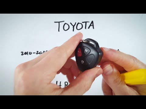 Toyota 4Runner Key Fob Battery Replacement (2010 - 2020)