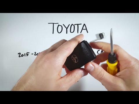 Toyota Tacoma Key Fob Battery Replacement (2015 - 2021)