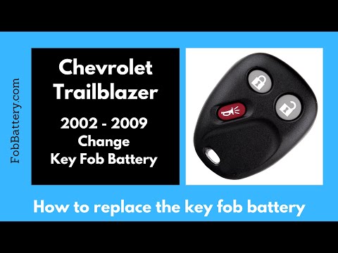 Chevrolet Trailblazer Key Fob Battery Replacement (2002 - 2009)