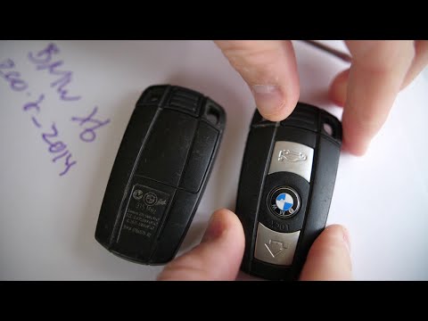 2008 - 2014 BMW X6 Key Fob Battery Replacement E71 Fob Remote