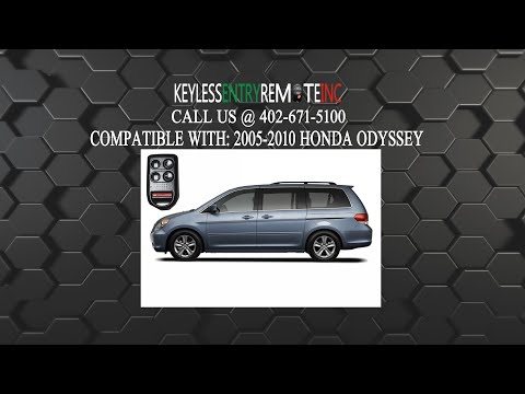 How To Replace A 2005 - 2010 Honda Odyssey Key Fob Battery