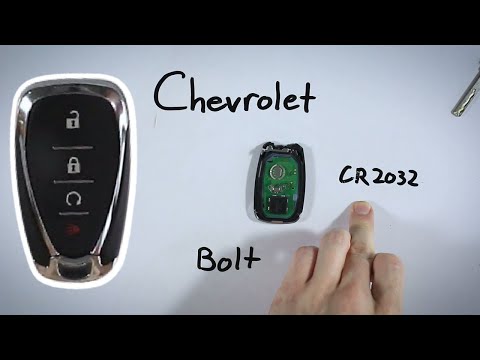 Chevrolet Bolt Key Fob Battery Replacement (2017 - 2022)