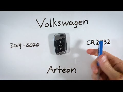 Volkswagen Arteon Key Fob Battery Replacement (2019 - 2020)