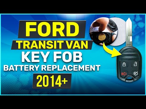 Ford Transit Van Remote Key Fob Battery Replacement 2015 2016 2017 2018 2019