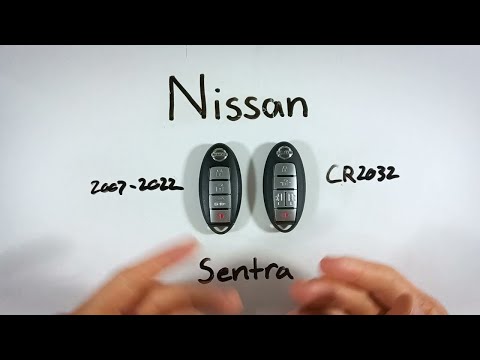 Nissan Sentra Key Fob Battery Replacement (2007 - 2022)
