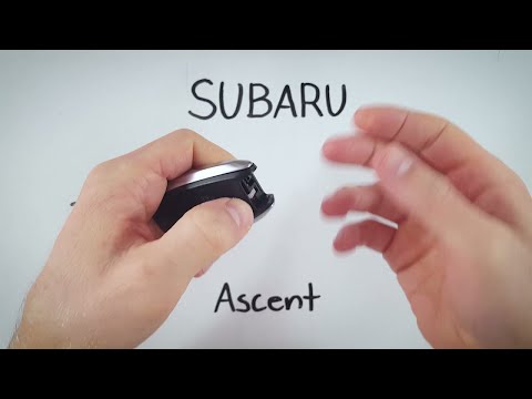 Subaru Ascent Key Fob Battery Replacement (2019 - 2021)