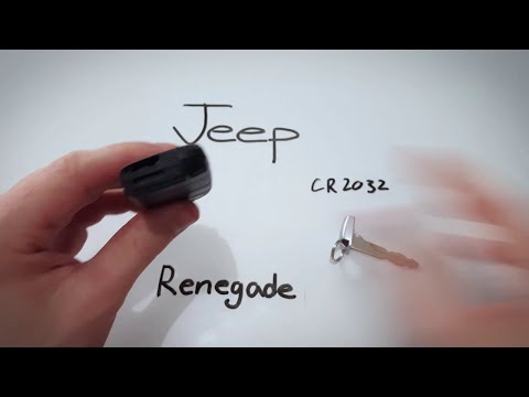 Jeep Renegade Key Fob Battery Replacement (2015 - 2021)