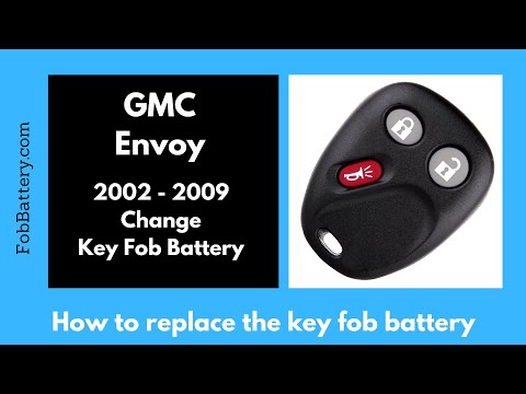 GMC Envoy Key Fob Battery Replacement (2002 - 2009)