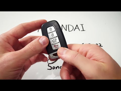 Hyundai Sonata Key Fob Battery Replacement (2011 - 2015)