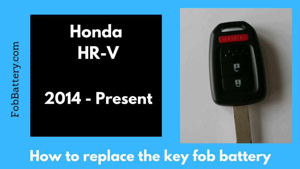 Honda HR-V Key Fob Battery Replacement