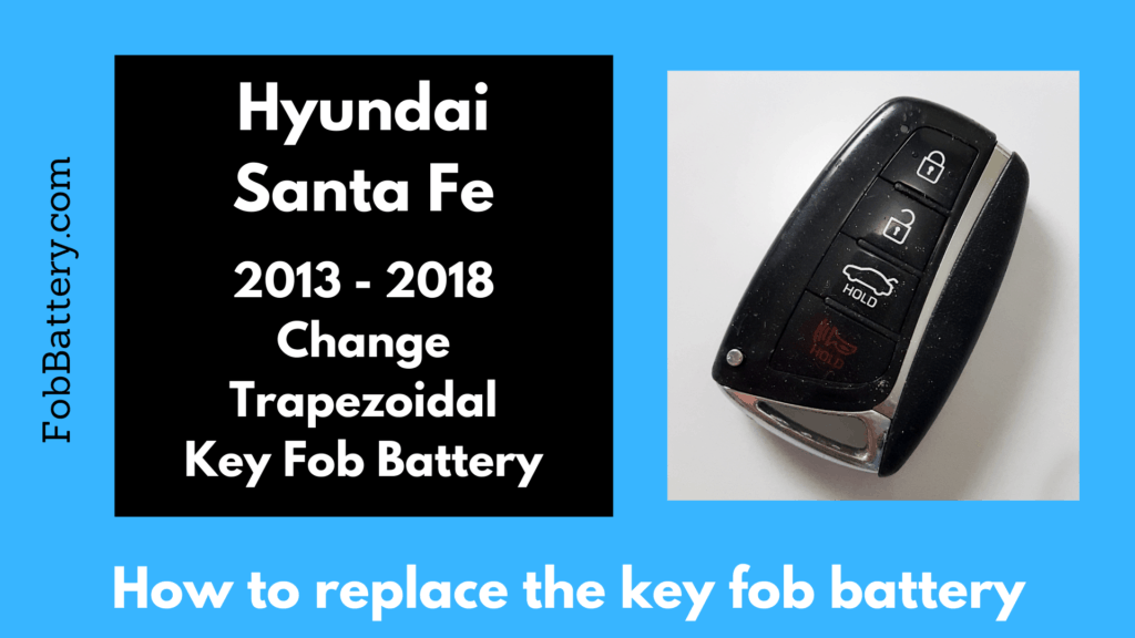 FOB Remote Smart Key For 2013 2017 Hyundai Santa Fe 