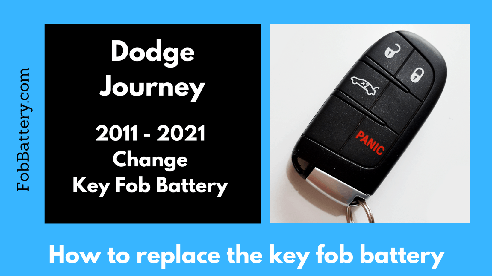 dodge journey key replacement