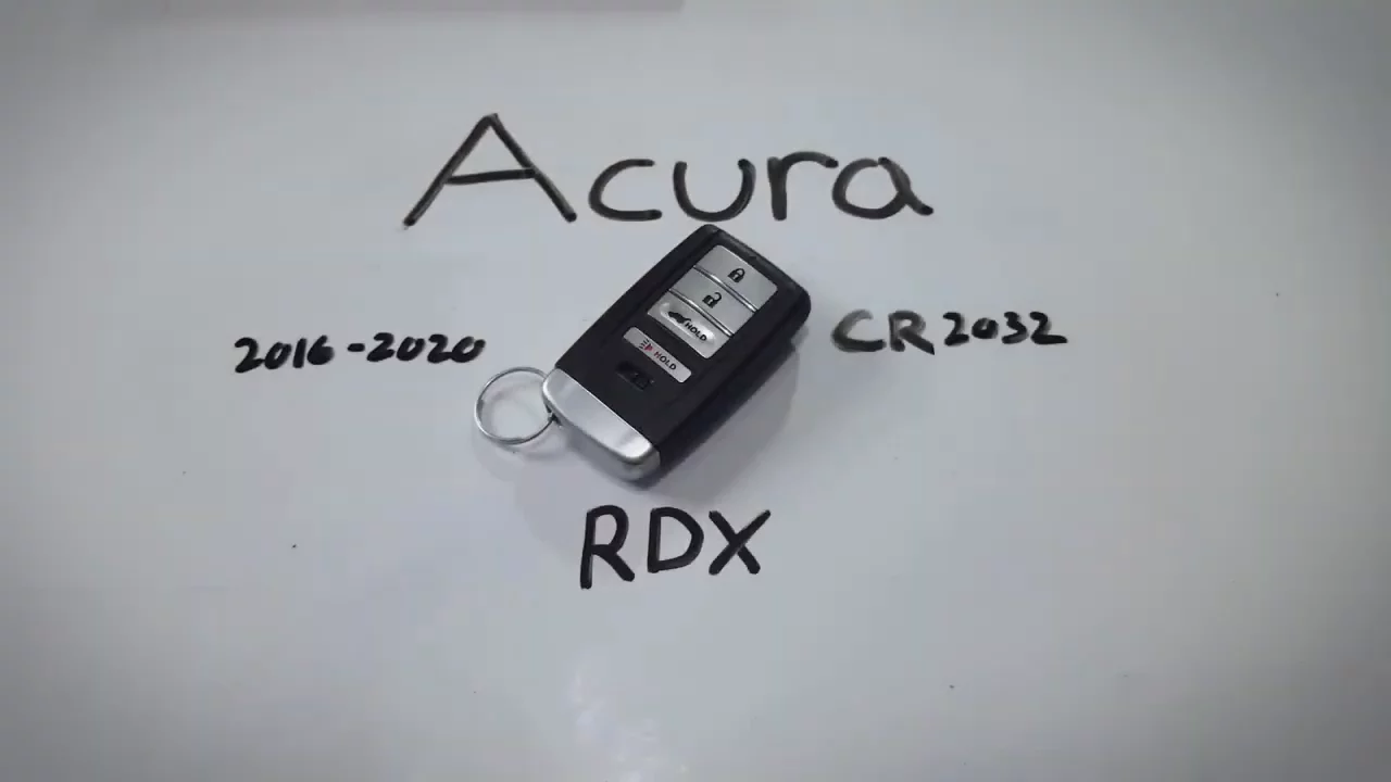 Final Image Acura RDX Smart 4-Button key fob