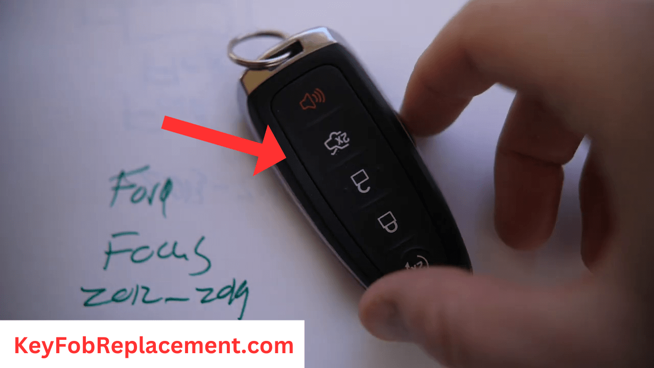 Ford Focus 2012 to 2019 Reassemble key fob and test