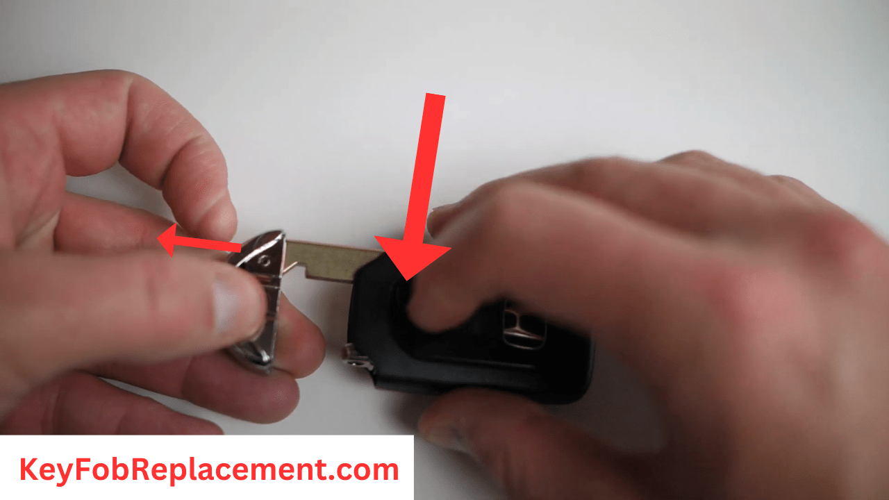 Honda Accord remove valet key