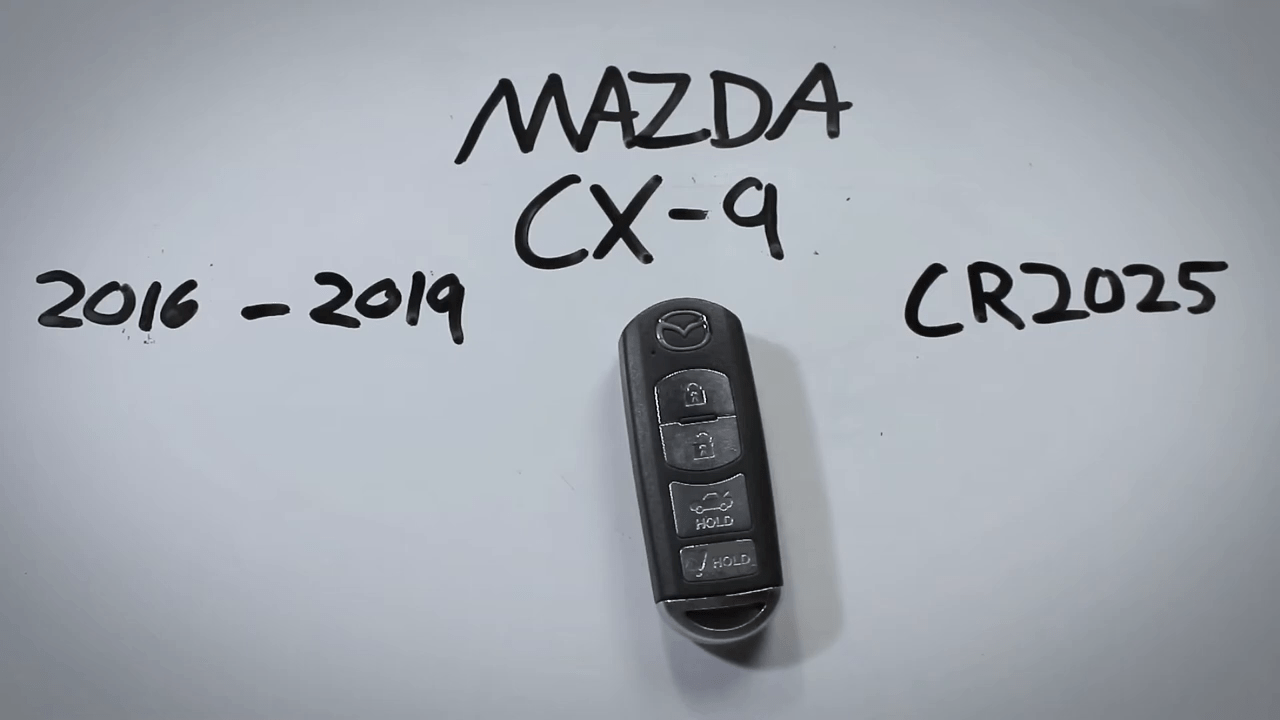 Final Image Mazda CX9 Key