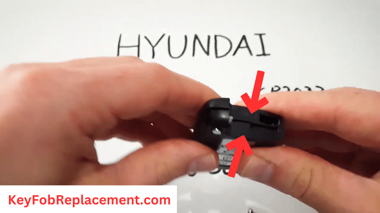 Hyundai Genesis Rejoin halves, insert internal key