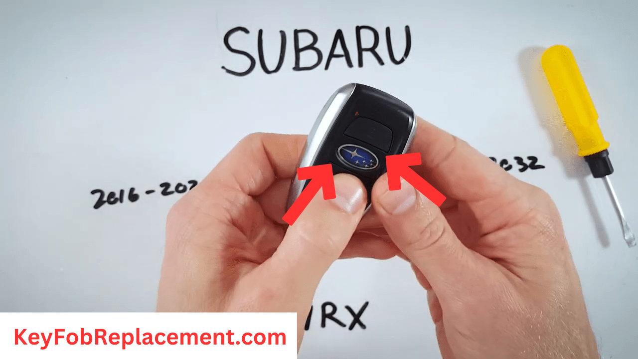 Subaru WRX Reassemble and click key fob