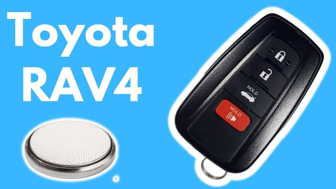 How to Replace the Battery in a Toyota RAV4 Key Fob (2019-2021)