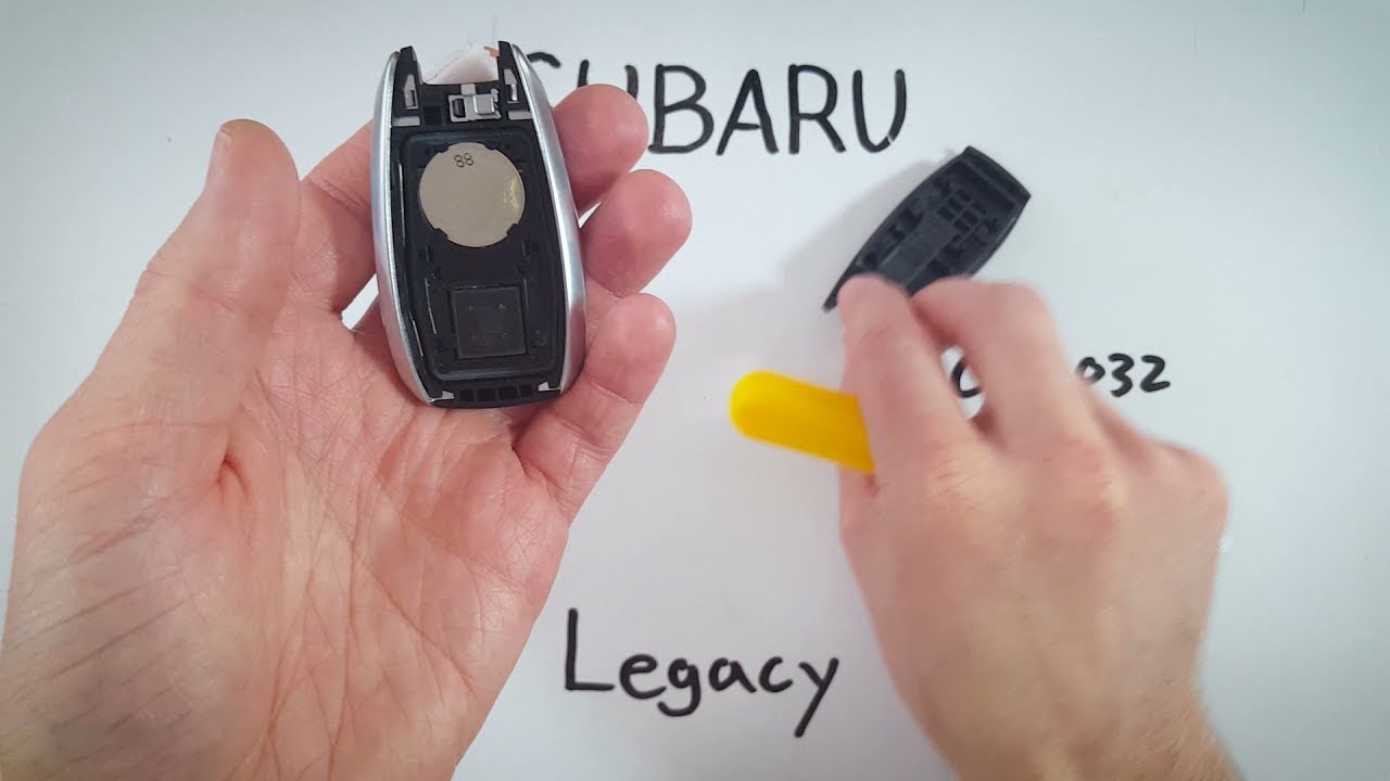 Subaru Legacy Key Fob Battery Replacement Guide