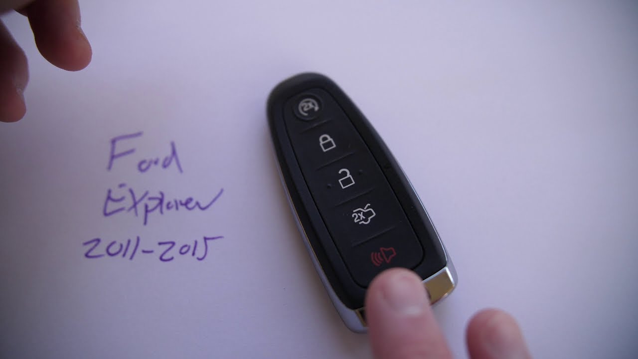 Ford Explorer Smart Key Fob Battery Replacement (2011 – 2015)