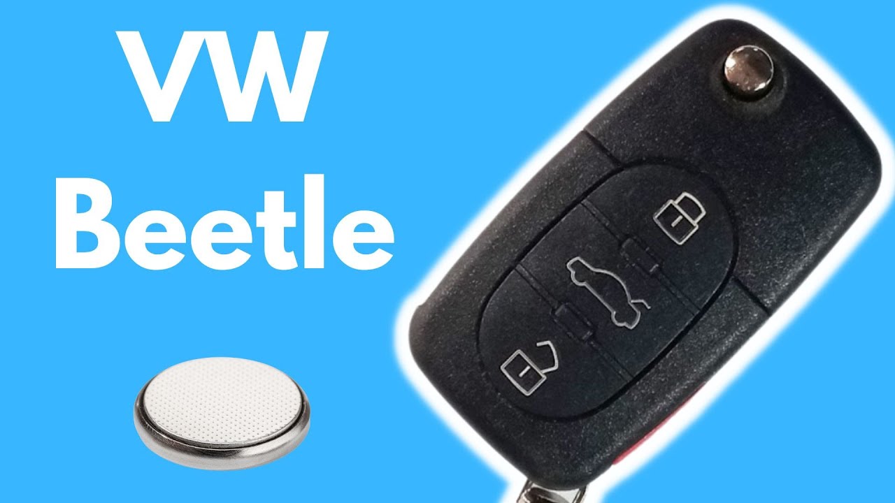 How to Replace the Battery in a Volkswagen Beetle Key Fob (1998-2001)