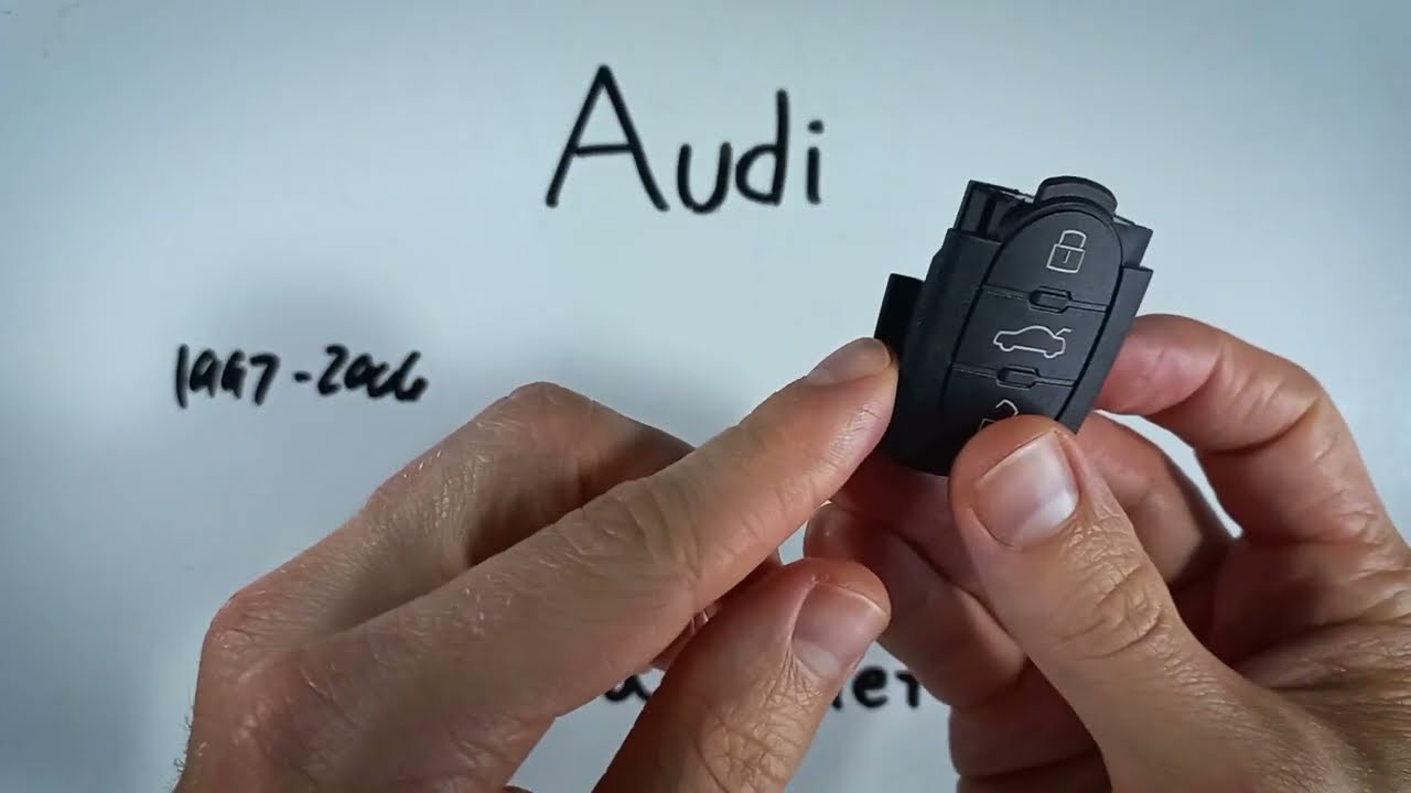 A Comprehensive Guide to Replacing Your Audi Cabriolet Key Fob Battery (1997 - 2006)