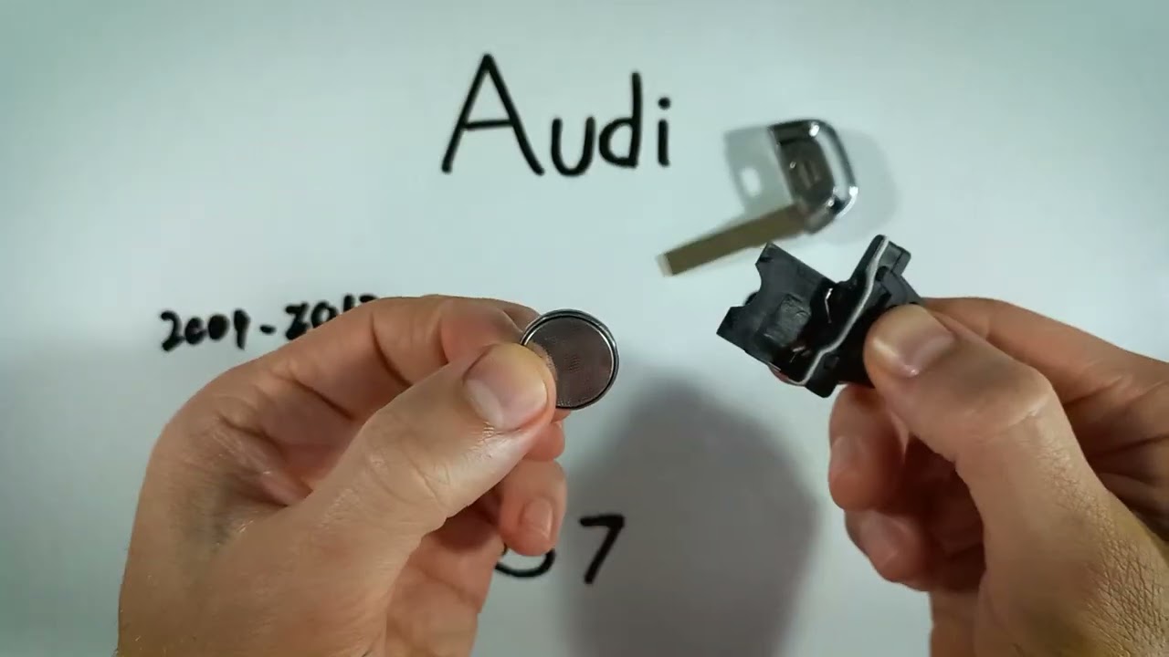 How to Replace the Battery in Your Audi RS7 Key Fob