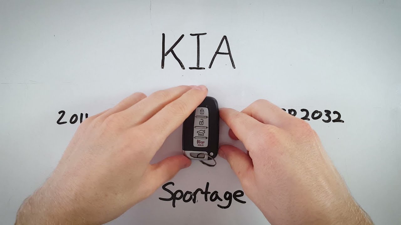 Kia Sportage Key Fob Battery Replacement (2011 – 2013)