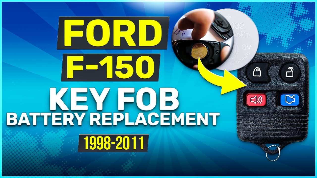 How to Replace Ford F150 Key Fob Battery (1998-2011)