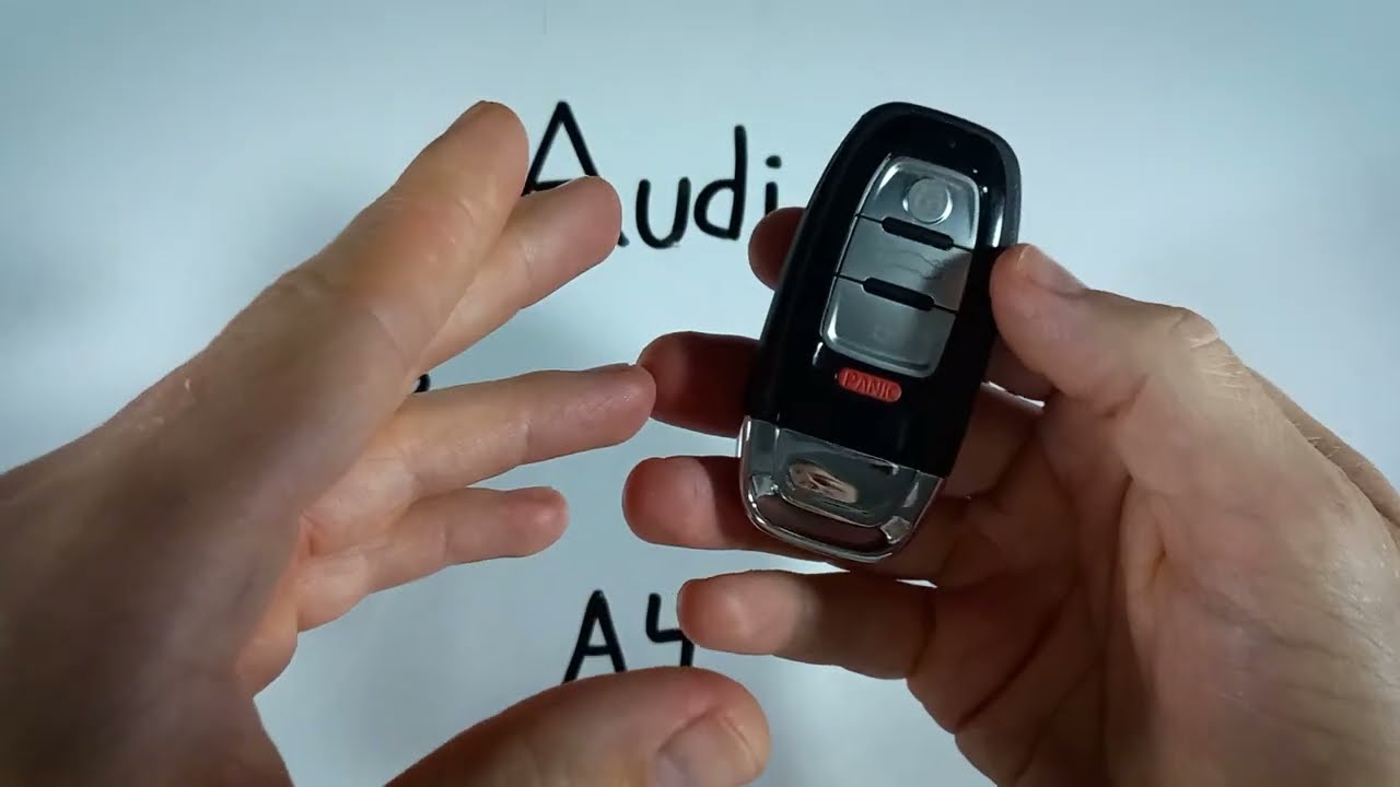 How to Replace the Battery in Your Audi A4 Key Fob (2008-2017)