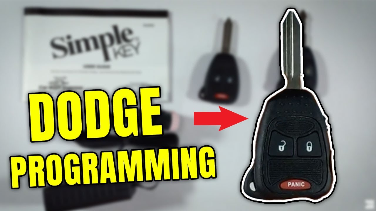 Easy DIY: Dodge Key Fob Programming For Ram, Durango, And Dakota