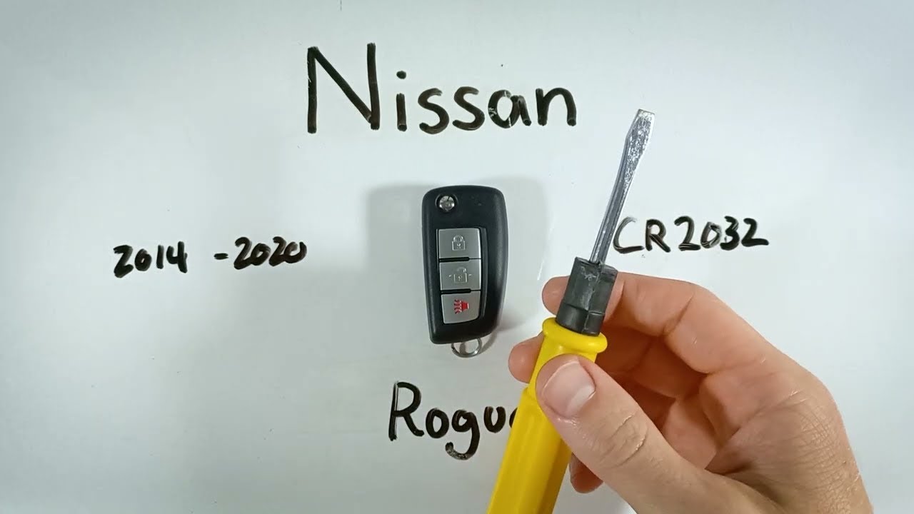 Nissan Rogue Key Fob Battery Replacement (2014 – 2020)