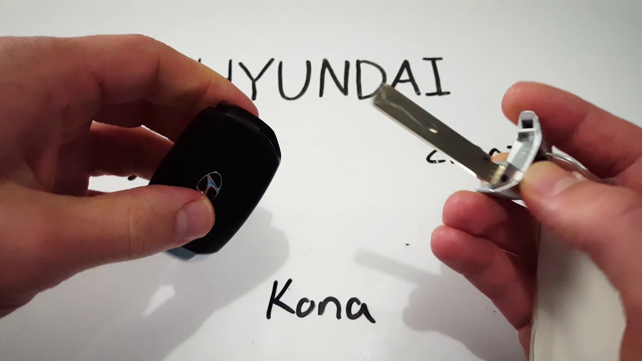 Hyundai Kona Key Fob Battery Replacement Guide