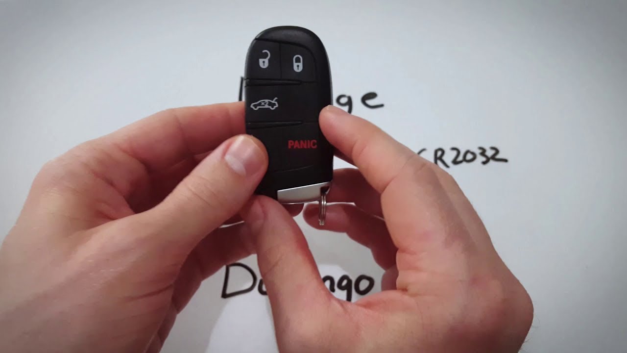 Dodge Durango Key Fob Battery Replacement Guide (2014 - 2021)