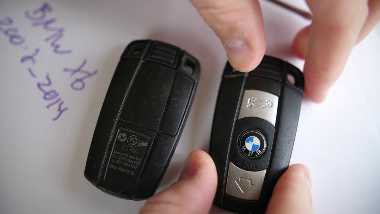 How to Replace the Battery in a BMW X6 Key Fob (2008-2014)