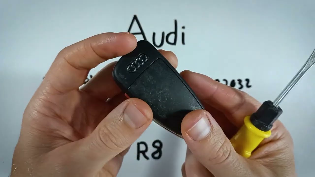 Audi R8 Key Fob Battery Replacement Guide (2008 - 2010)