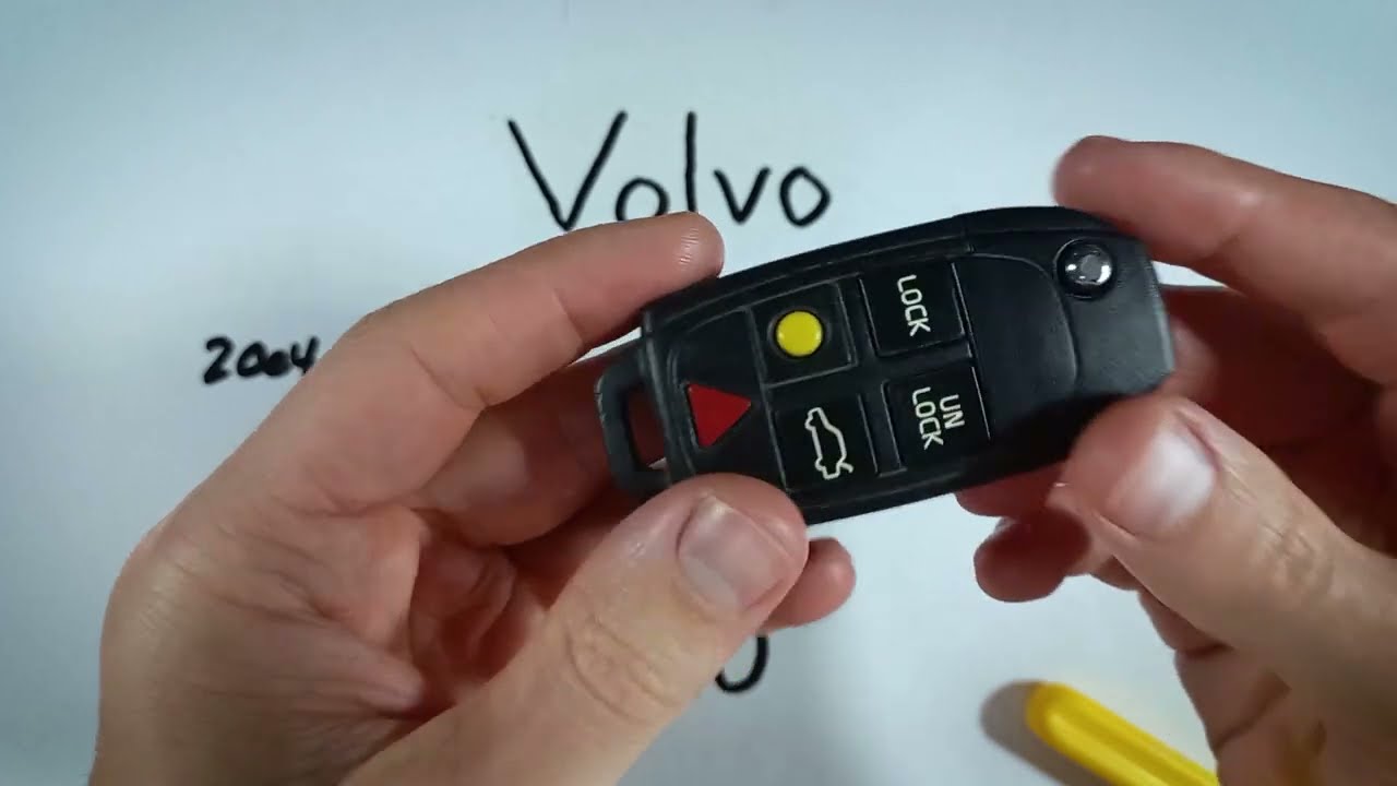 How to Replace the Volvo S80 Key Fob Battery (2004 - 2008)