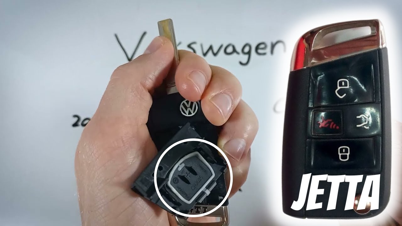 How to Change the Battery in a Volkswagen Jetta Key Fob