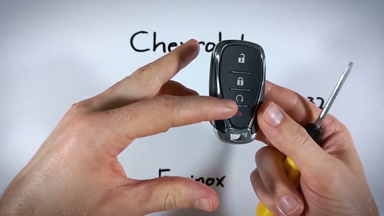 Chevrolet Equinox Key Fob Battery Replacement Guide (2018 - 2021)