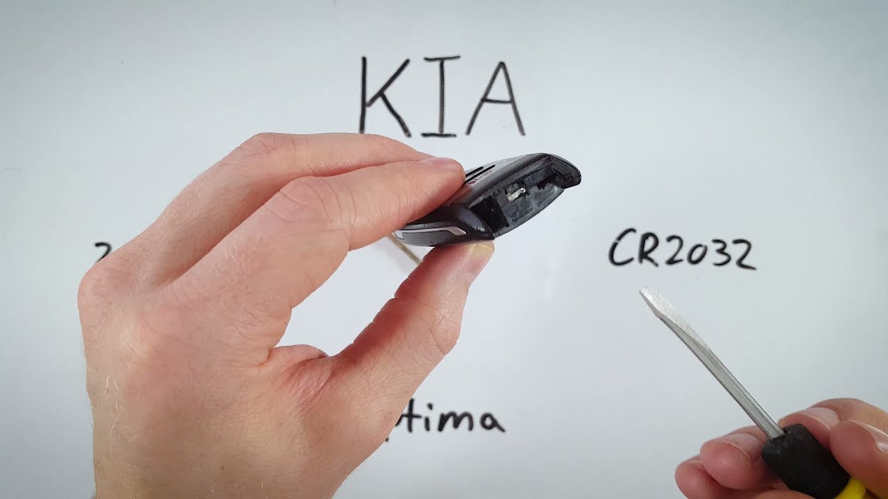 Kia Optima Key Fob Battery Replacement Guide (2014 – 2020)
