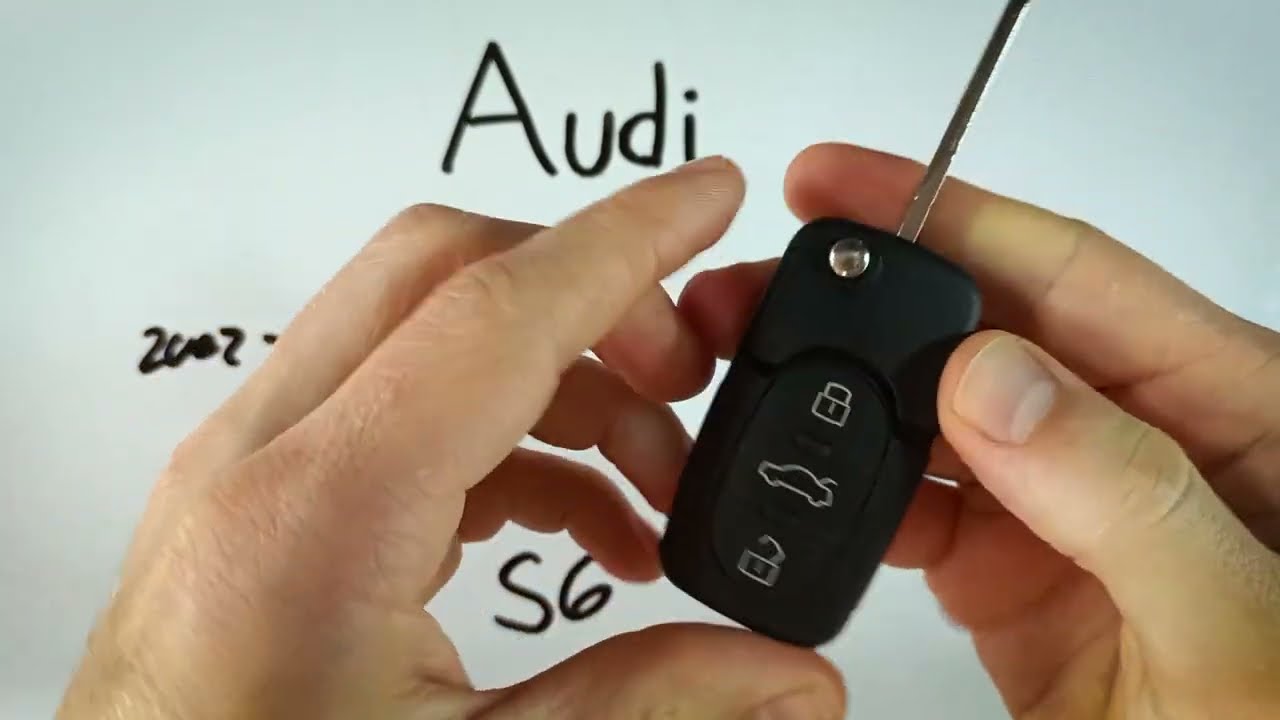 audi a6 car key battery replacement