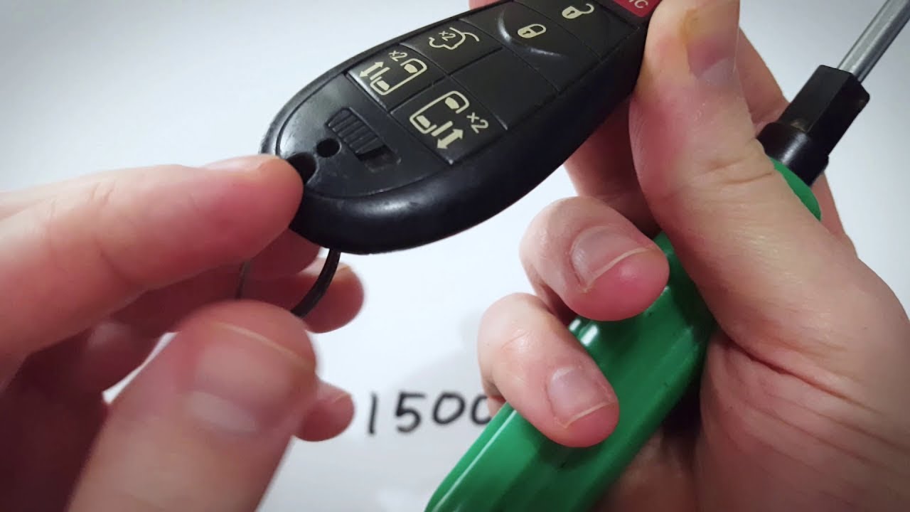 How to Replace the Battery in a Ram 1500 Key Fob (2010 - 2019)