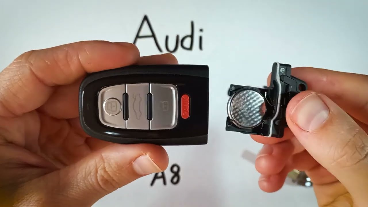 How to Replace the Battery in Your Audi A8 Key Fob